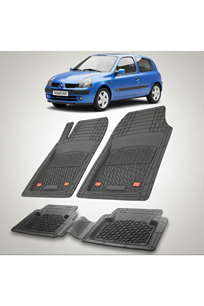 TEAMCAR Πατάκια δαπέδου συμβατά με Renault Clio II 2 Hatchback 2001-2003 |   ...