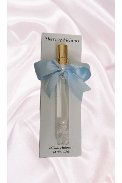 Duruconcept Tasarım Atölyesi Kişiye Özel isimli cam şişe kolonya hediyelik sö...