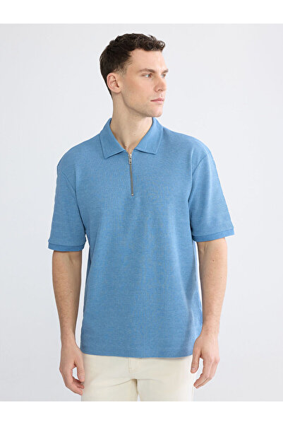 LC Waikiki Nevavm with a Difference Polo Collar Men's T-Shirt