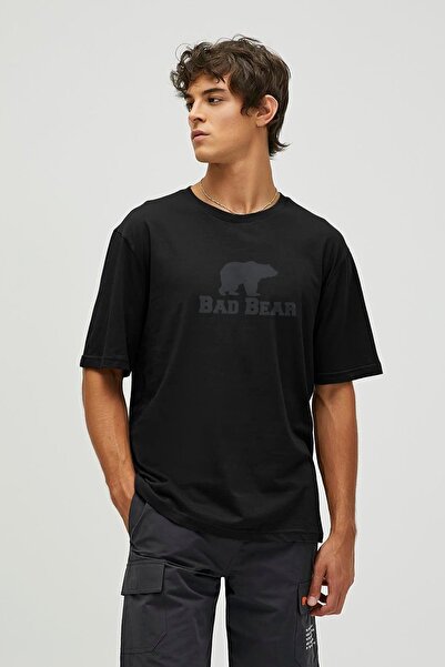 Bad Bear Muscle mat black men's Printed t-shirt