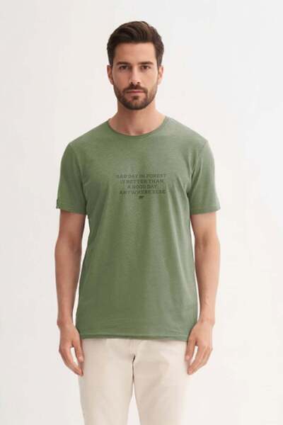 Bad Bear Bad day pale green men's Printed t-shirt