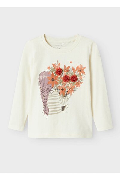 name ıt T-Shirt Long Sleeve White