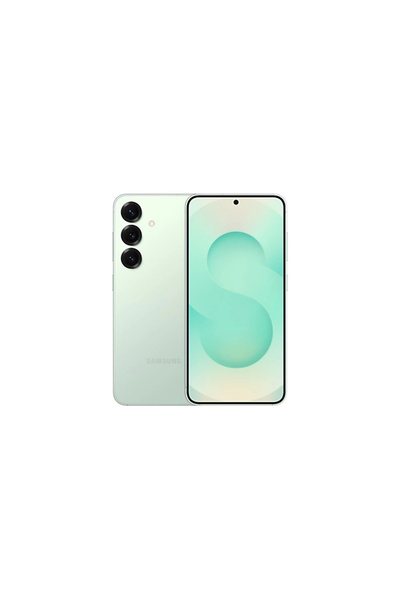 Samsung هاتف سامسونج جالاكسي إس 25 بسعة 256 جيجابايت، لون أخضر نعناعي (ضمان س...