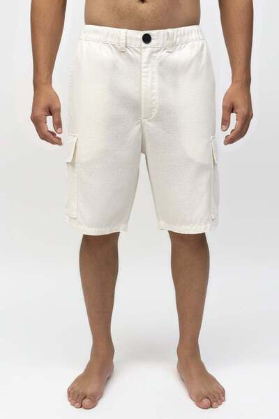 Bad Bear Morteus White Men's Cargo Shorts