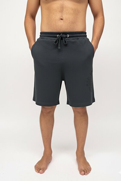 Bad Bear شورت رجالي أسود من مونس