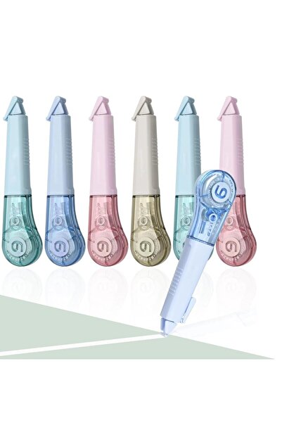 Arabest 6Pcs Aesthetic Correction Tape,Easy to Use, Pen Shaped Applicator for...