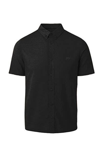 Bad Bear قميص رجالي أسود بأكمام قصيرة من درافتاي