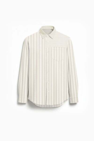 Bad Bear Essential Beige Men's Shirt