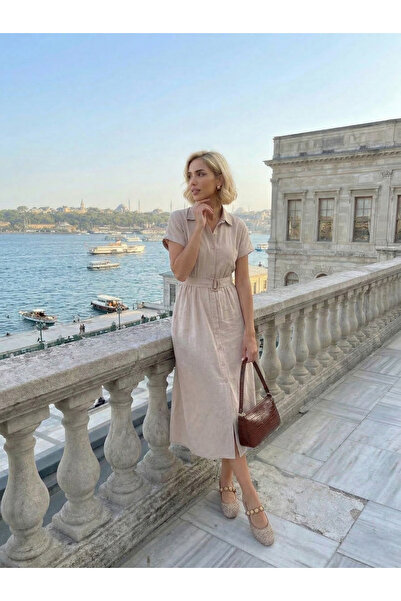 Mila Moja KETEN ELBİSE