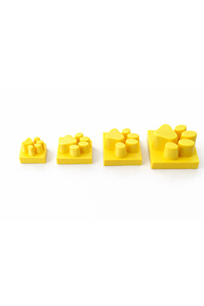 Muhcu Home 4 Sizes Multi Candy Dough & Polymer Clay Stamp Set – Fondant Cake ...