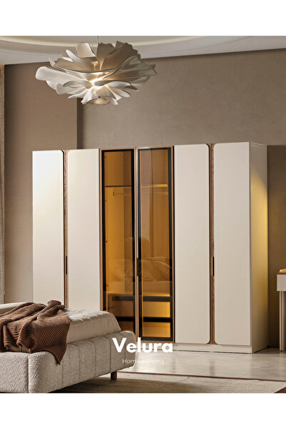 Velura Home & Living Aura 6 Kapaklı Gardırop