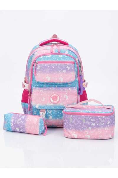 Relaxion Σετ 3τμχ με αξεσουάρ για κορίτσια Δημοτικού Σχολείου Α' Τσάντα Θήκη ...