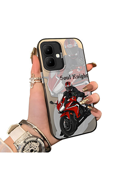 ucuc حافظة حماية للعدسات من السيليكون الصلب أكريليك متوافقة مع هاتف Infinix S...