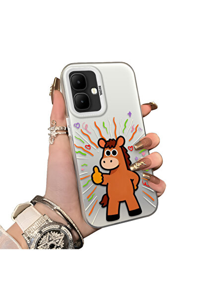 ucuc حافظة حماية للعدسات من السيليكون الصلب أكريليك متوافقة مع هاتف Infinix S...