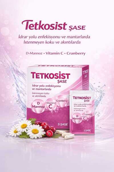 TETKOOP TETKOSİST 3 SAŞE İDRAR YOLU,MANTAR,KAŞINTI,KOKU ENFEKSİYONLARINA DOĞA...