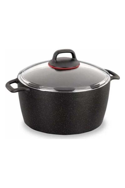 korkmaz züccaciye Korkmaz A1363 Gusto Granite Cast Deep Casserole 26x13 cm 6....