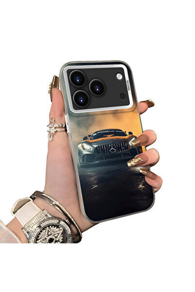 ucuc حافظة حماية للعدسات من السيليكون الصلب أكريليك درجة متوافقة مع هاتف iPho...