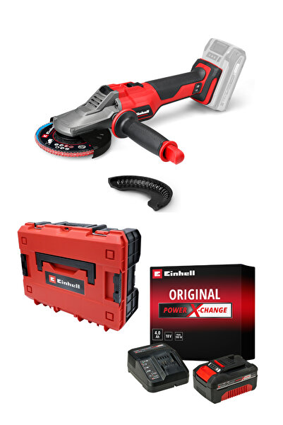 Einhell Professional TP-AG 18/125 F Li BL Akülü Avuç Taşlama Seti (4,0 Ah Sta...