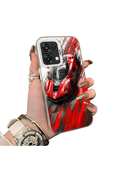 ucuc حافظة حماية للعدسات من السيليكون الصلب أكريليك متوافقة مع هاتف اوبو F31