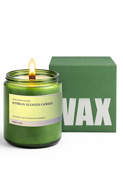 L&Wen شمعة معطرة، شموع صويا للعلاج العطري، مدة احتراق 50 ساعة، مثالية لتزيين ...