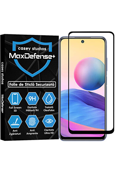 Casey Studios Folie Xiaomi Redmi Note 10 5G, Full Glue, Anti Zgarieturi, Anti...