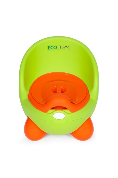Selgot Potty for Kids with Detachable Insert, Green/Orange