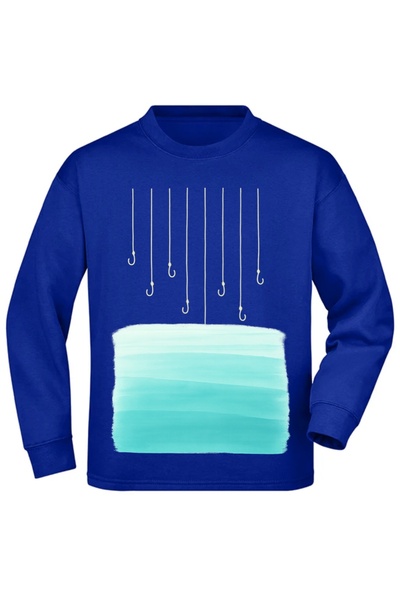 Rabona Fashion Hanorac/Haorac cu glugă Blue Depth (Opțional)