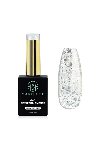 delis Semi-permanent nail polish HEMA/TPO FREE, Marquise, Fantasy J938, 15 ml