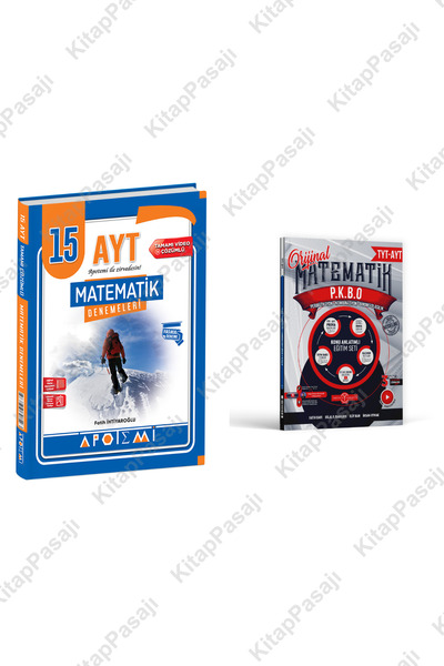 Apotemi Yayınları Orijinal TYT AYT Permütasyon Kombinasyon Olasılık Eğitim Se...