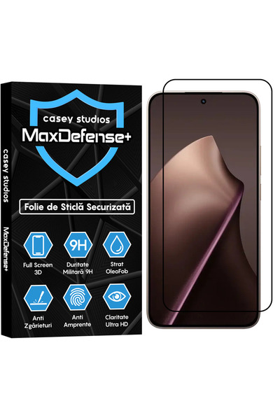 Casey Studios Folie Xiaomi 15T Pro, Full Cover 3D, Full Glue, HD, Anti Zgarie...