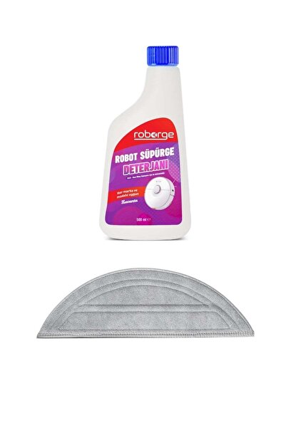 Roborge Roborock Q8 Max Pro + Pânză de mop pentru aspirator robot + Detergent...