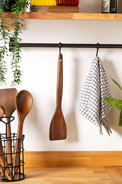 FH finehome Handy Acacia Side Spatula