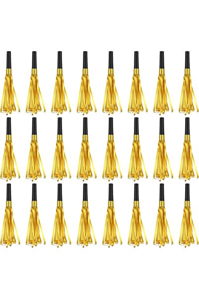 Arabest 24Pcs Gold Noise Makers for Party, Football Games & Sporting Events, ...