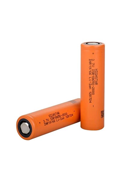 HAYAL ENERJİ Highstar ISR18650-2000 Li-Ion Pil 3.6 V – 3.7 V 2000 mAh (Yenile...