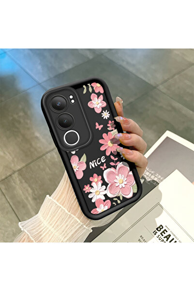 ucuc حافظة سيليكون سوداء متوافقة مع هاتف Vivo Y19S 4G/Y19S Pro، مقاومة للصدما...