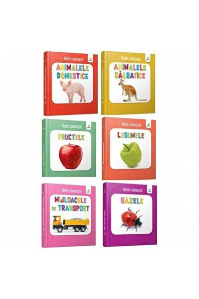 Editura Gama Bebe cunoaste. Setul 1 (6 carti)