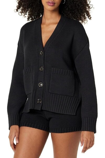 The Drop Cardigan Brigitte dama, amestec de bumbac,