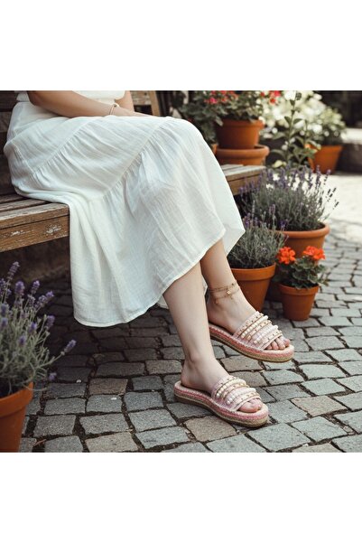 OEM Παντόφλες με διακοσμητικές εφαρμογές για γυναίκες, ευέλικτη Παντόφλες , ι...