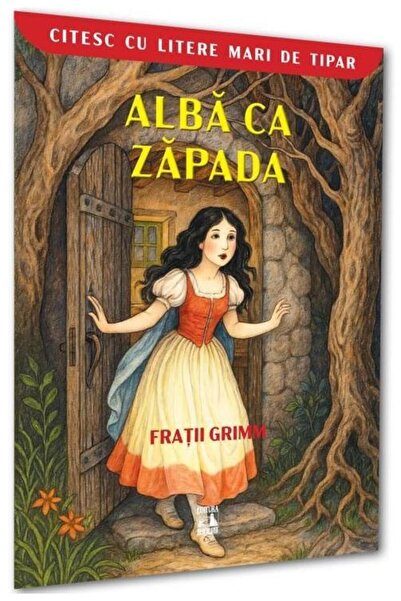 Editura Neverland Alba ca Zapada. Citesc cu liere mari de tipar, Fra