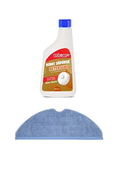 Roborge Roborock S7 Max V Robot Aspirator cu pânză de mop + Detergent pentru ...