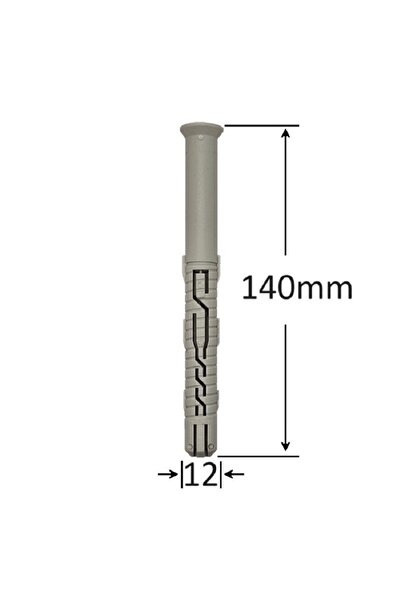 klimas Diblu 12x140mm KPR - 25buc/set