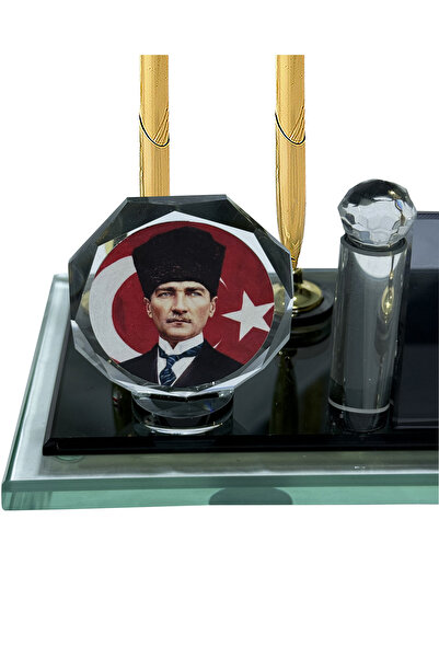 SENTEZ MASA İSİMLİĞİ Yeni İş Hediyesi Atatürk Masa İsimliği
