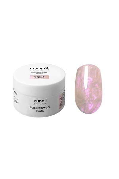 RUNAIL İnci Efektli Builder Jel Pearl Gel 15 ml - 9504