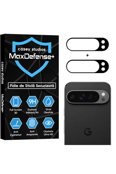 Casey Studios Set of 2x Google Pixel 9 Pro XL Camera Film, Full Cover, Anti-S...