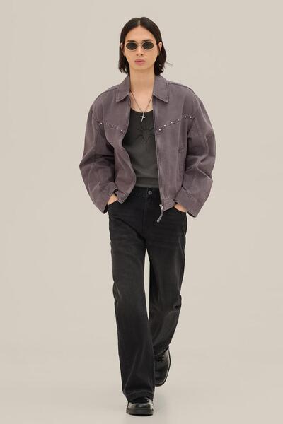 Bershka Zımbalı ceket