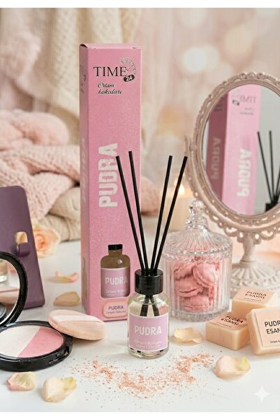 proalet TIME24 Pudra Oda Kokusu 50 ml – Çubuklu Reed Diffuser Ortam Kokusu | ...