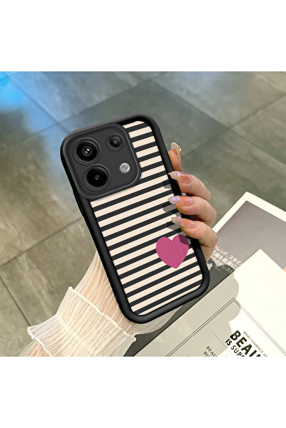 ucuc حافظة سيليكون سوداء متوافقة مع هاتف Redmi Note 13 Pro 5G مع حماية للكامي...