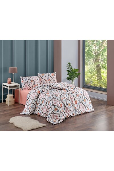 Kristal Double Ranforce Duvet Cover Set - 4 Pieces - 100% Cotton - Original L...