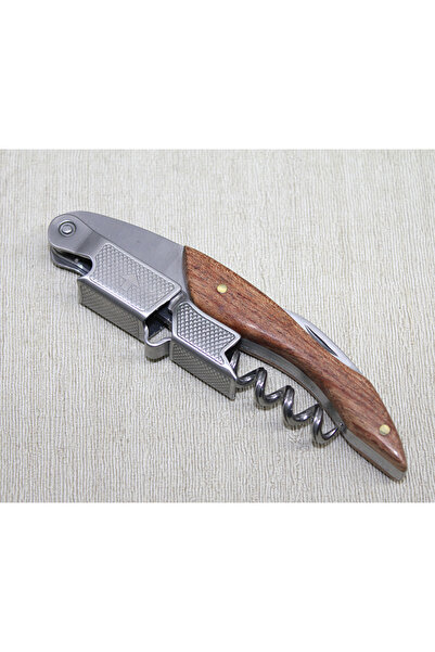 doremodam Wooden Stainless Steel Corkscrew Opener
