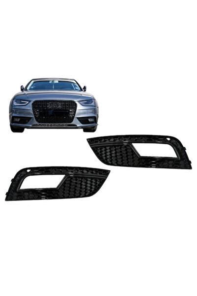 KITT Grile laterale compatibile cu Audi A4 B8 Facelift 2012-2015 RS4 Design n...